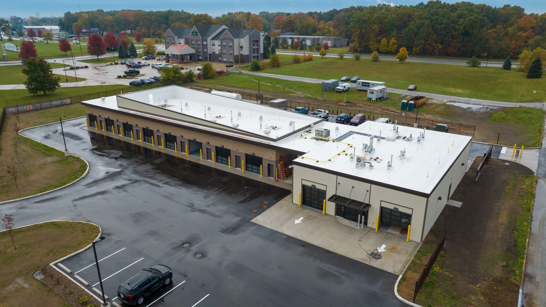 South Bend Airport Quick-Turn construction details in South Bend, IN by R. Yoder Construction